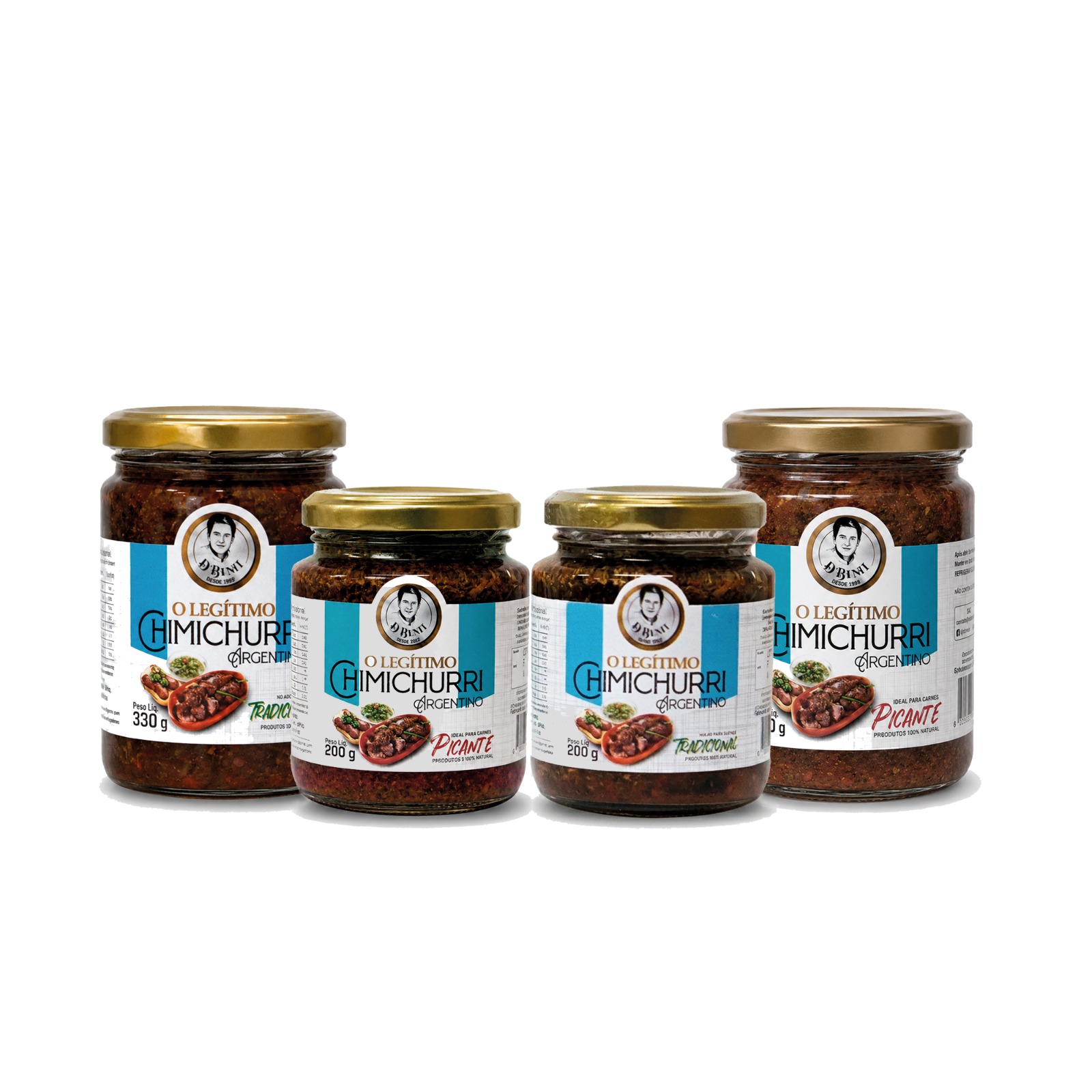 Chimichurri Argentino Dbenit - 4 unidades